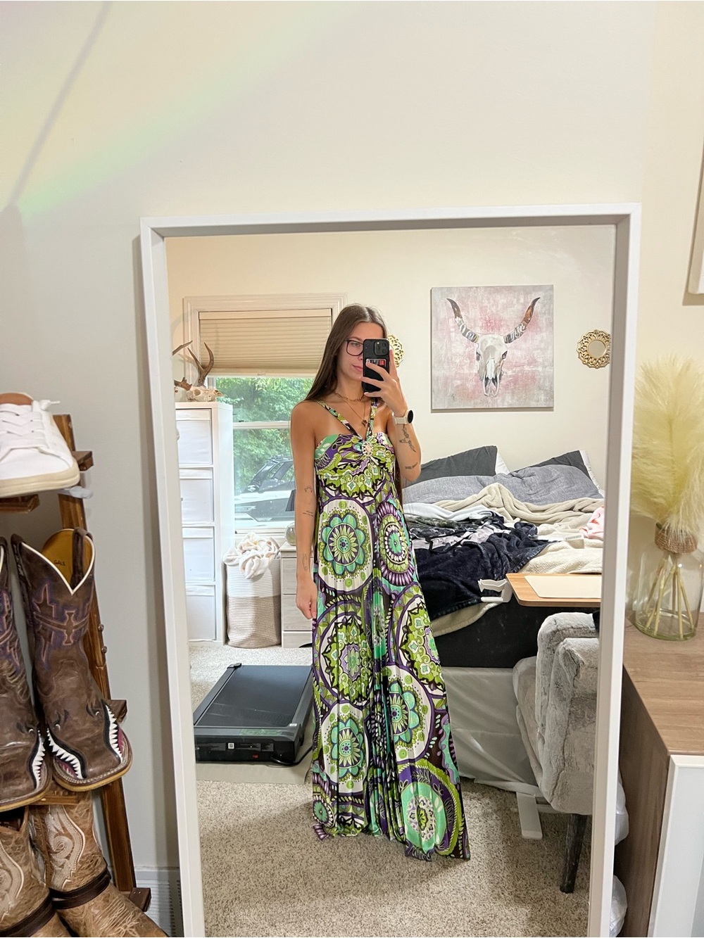 B.smart vintage Y2K prom / formal dress